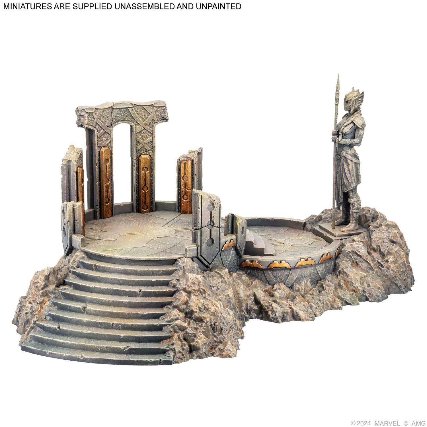 Marvel Crisis Protocol Asgardian Shrine Terrain Pack